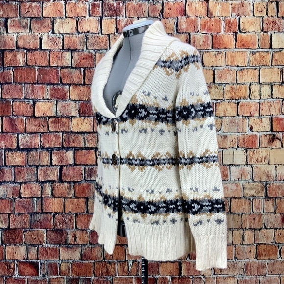 𝅺LOFT by Ann Taylor Wool Blend Knit Cardigan Women’s XXS - Picture 2 of 6